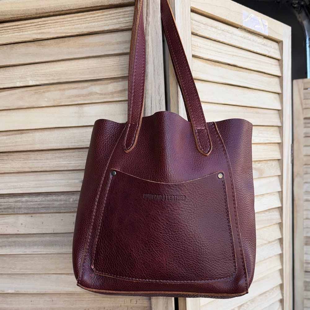Portland Leather Tote Bag